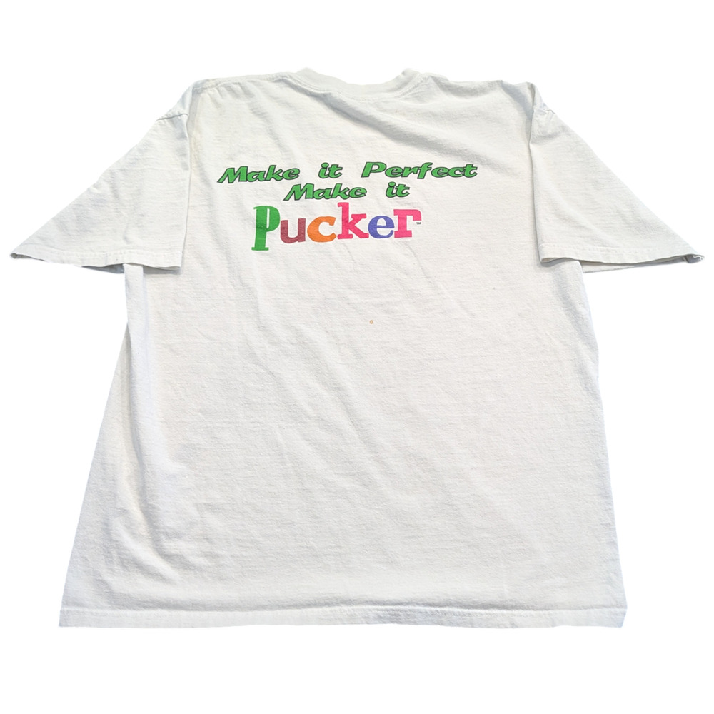 90's Dekuyper Sour Apple Pucker Promo T shirt